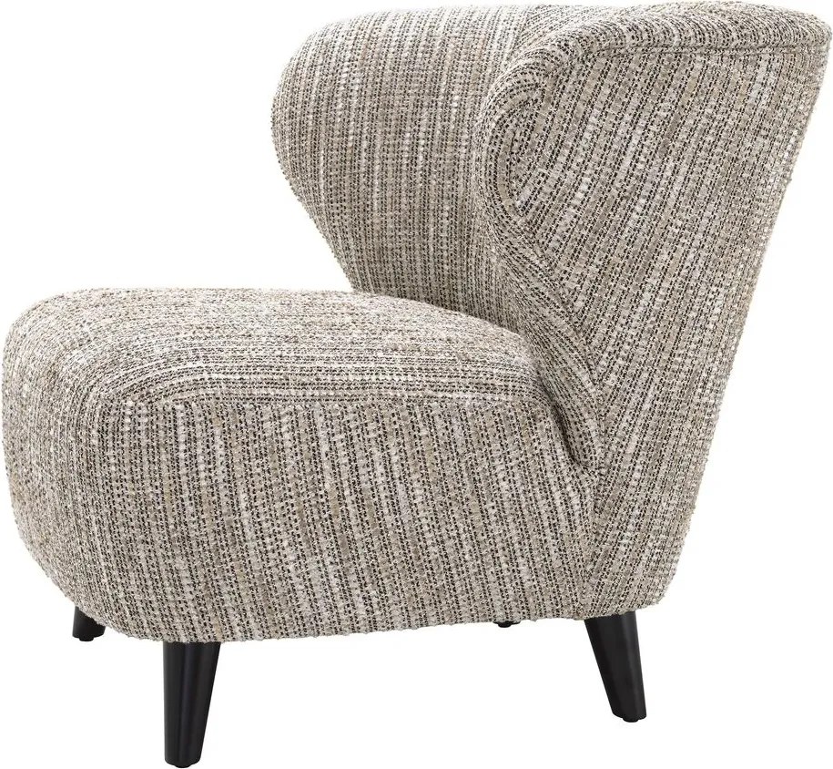 Fotoliu design elegant LUX Hydra, bej mademoiselle 116134 HZ