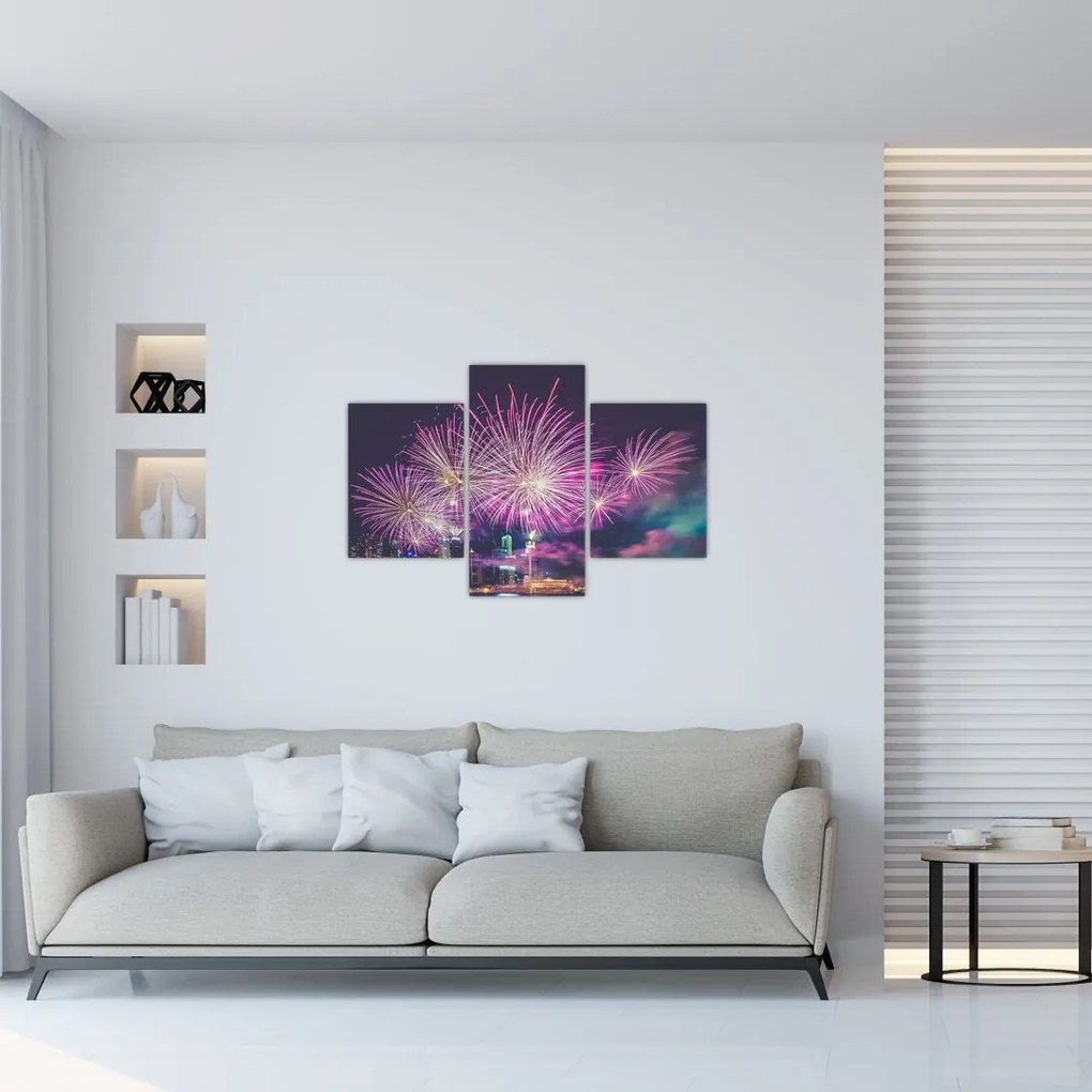 Tablou cu artificii (90x60 cm)