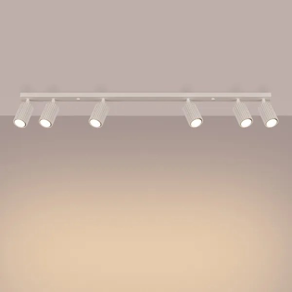 Spot Sollux SL.1604 KARBON 6xGU10/10W/230V crem