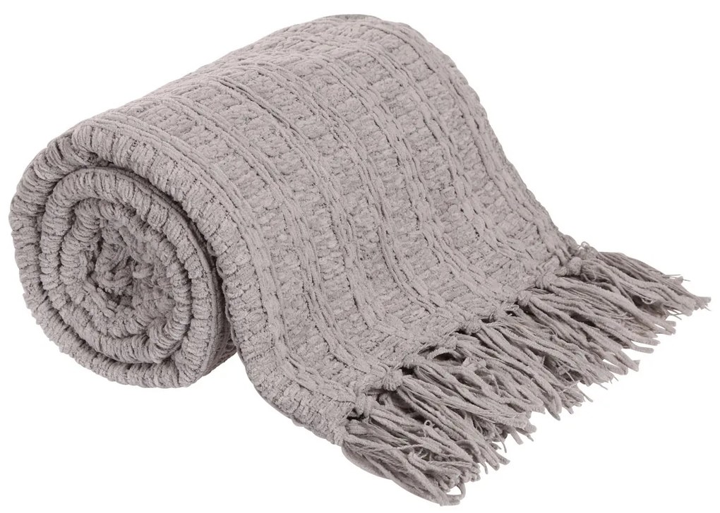 Pătură Emma gri, 150 x 200 cm