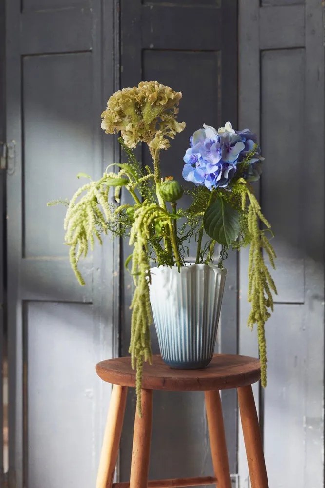 Vază albastru-deschis din ceramică (înălțime 20,5 cm) Hammershøi – Kähler Design