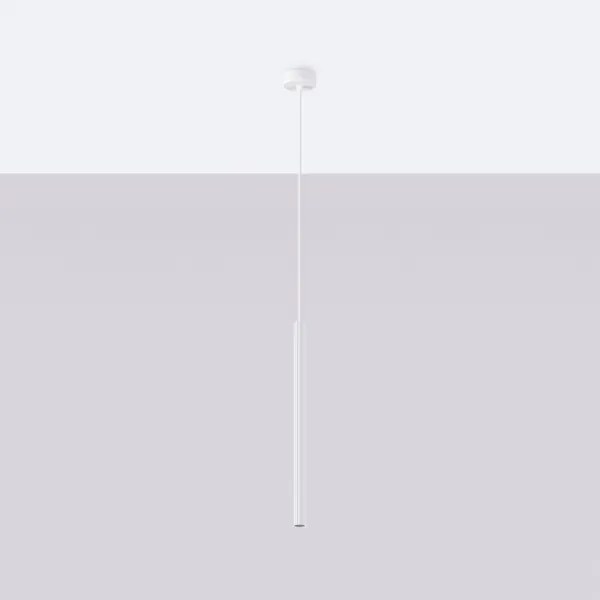 Lustră pe cablu Sollux SL.1337 ARCHE 1xG9/8W/230V alb