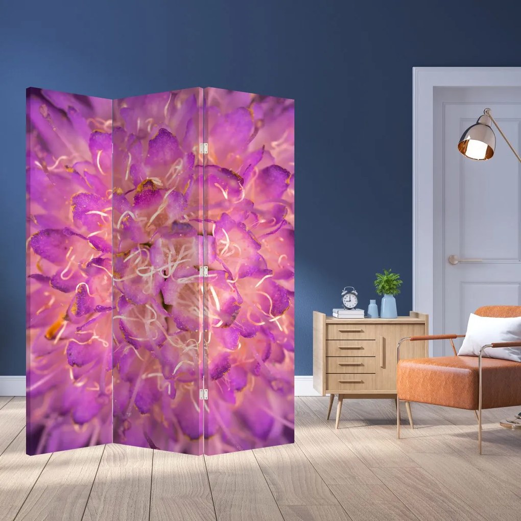 Paravan - Floare detailat (126x170 cm)