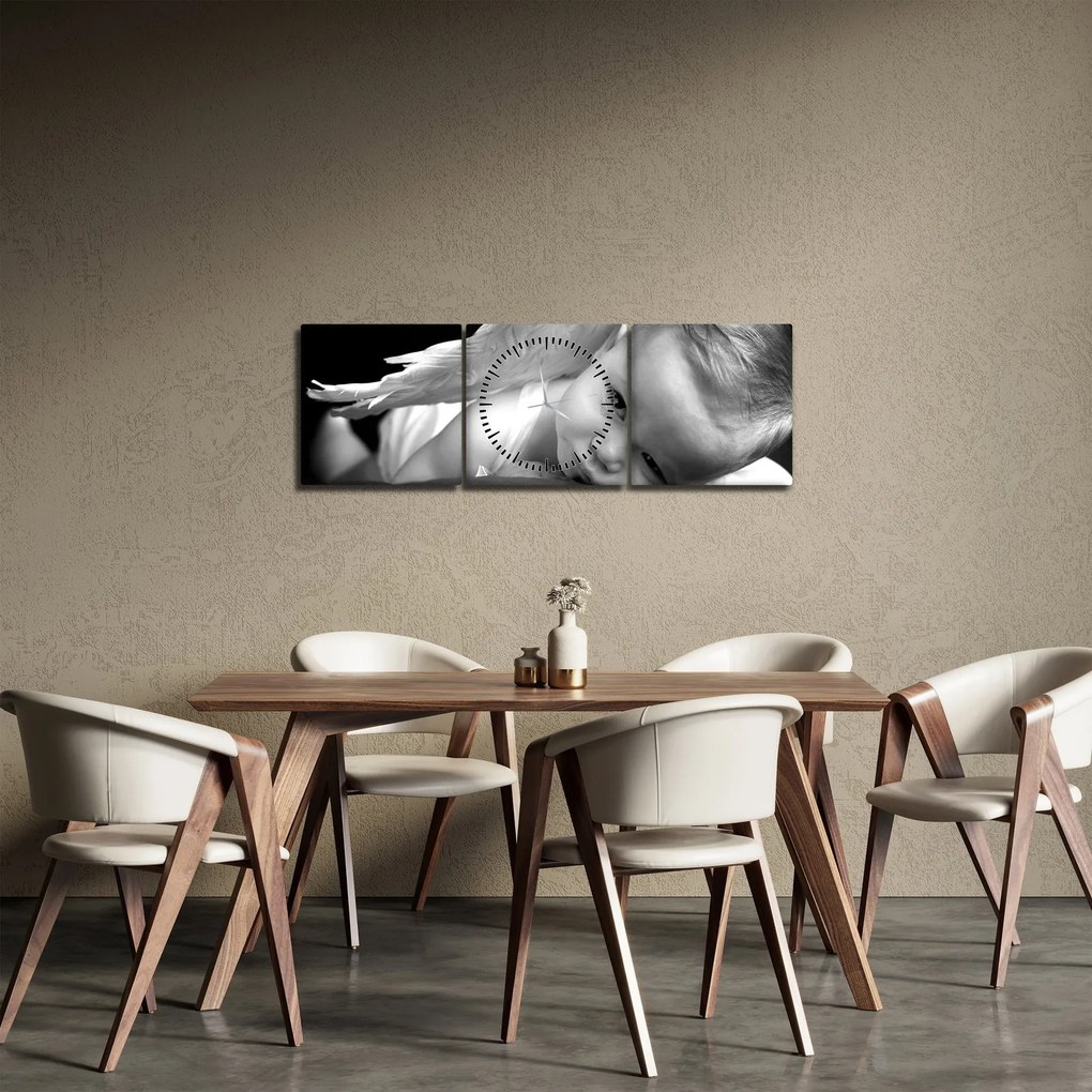 Tabloucu înger de copil (cu ceas) (90x30 cm)