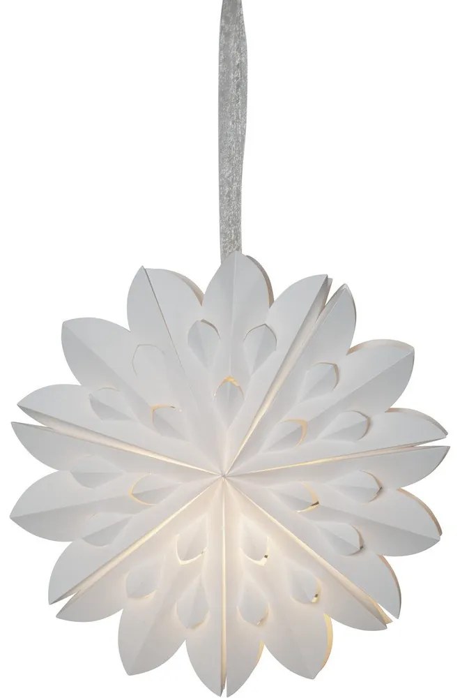 Decorațiune luminoasă albă ø 40 cm Clipp - Star Trading