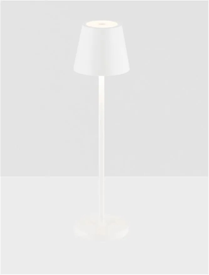 Veioza/Lampa de masa LED portabila exterior IP54 PETIT bej