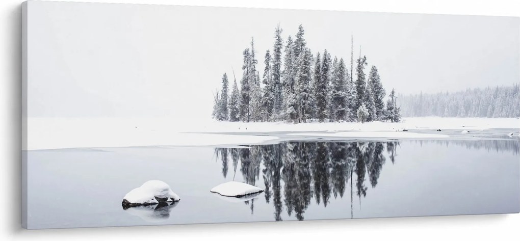 Tablou - A fost alb (120x50 cm)