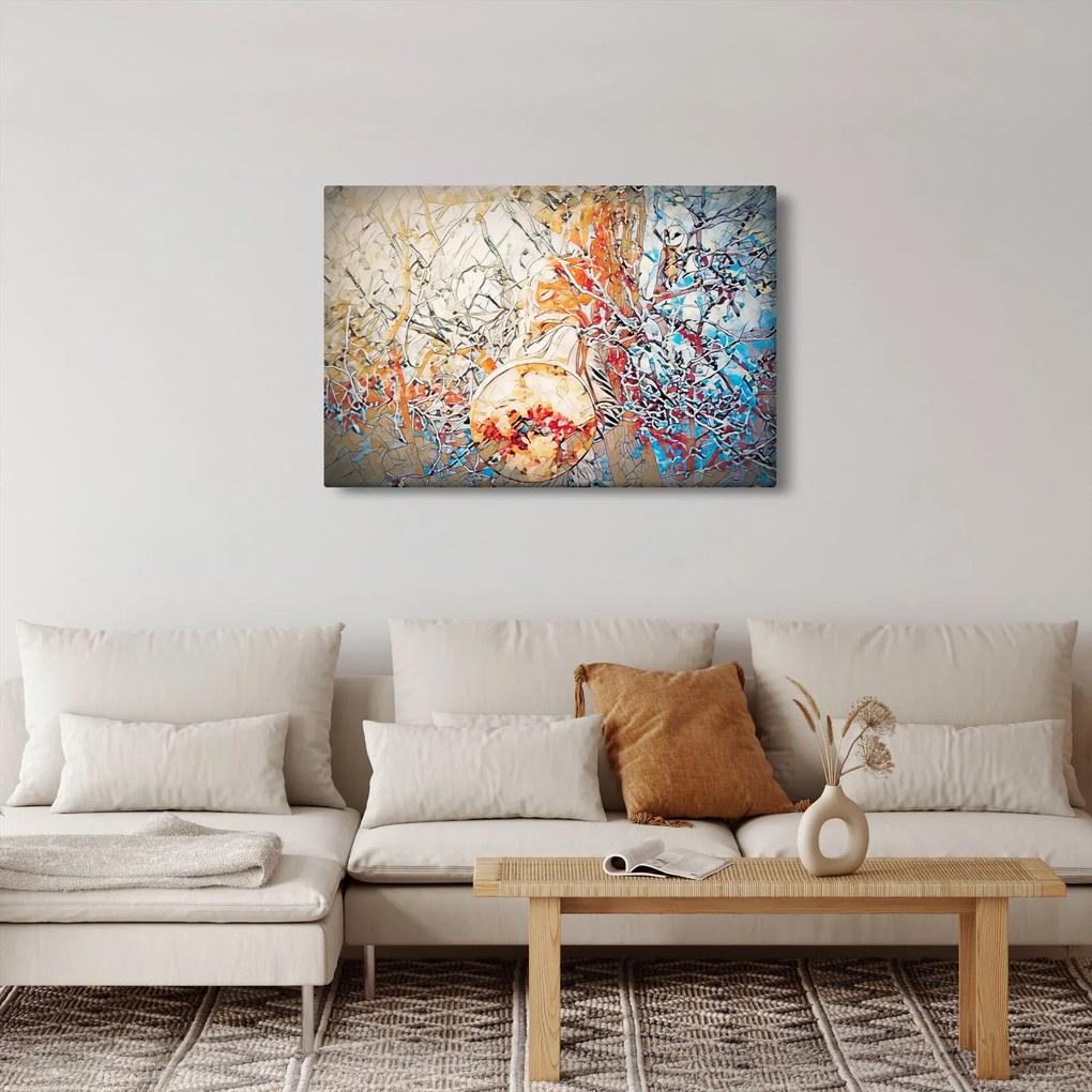 Tablou - Abstract mozaic (90x60 cm)