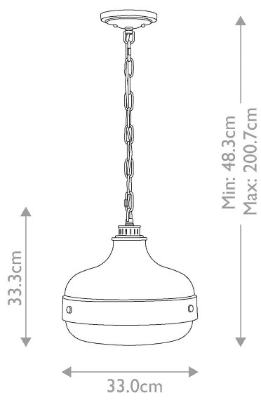 Lustră pe lanț Feiss FE-CADENCE-2P-MB CADENCE 2xE27/75W/230V