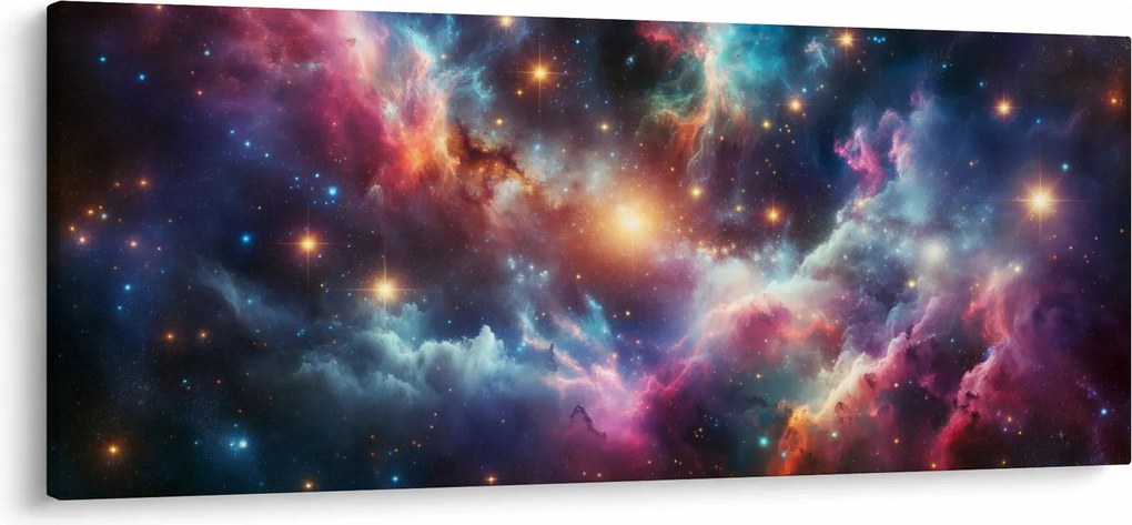 Tablou - Univers întunecat (120x50 cm)