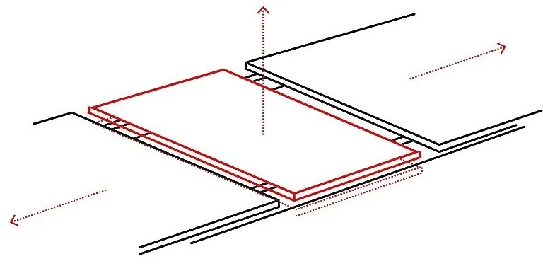 Masa de bucaterie Dolce, gri/nuc