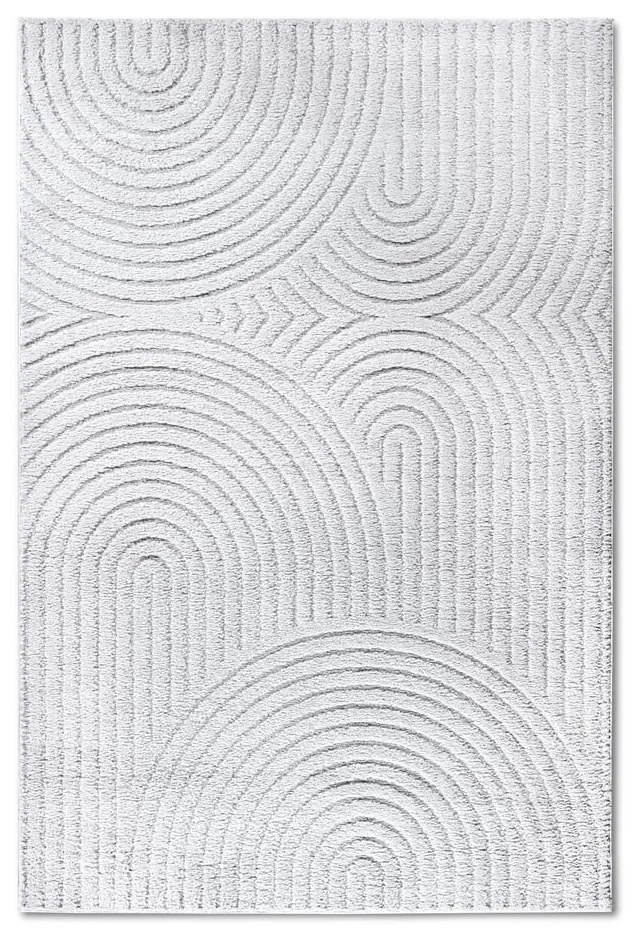 Covor alb 160x235 cm Panglao New York White – Elle Decoration