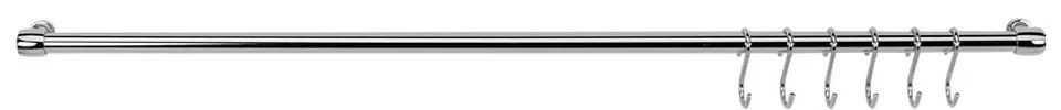 Tijă de agățat pentru bucătărie din oțel cromat Lonardo – Metaltex