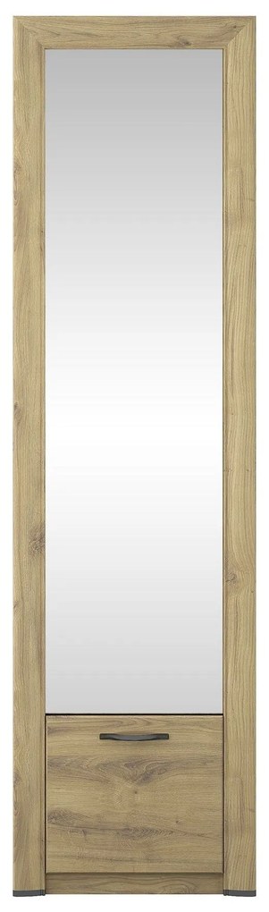 Mobilier hol SAPORI, stejar navarra, PAL laminat, 60x36x217 cm