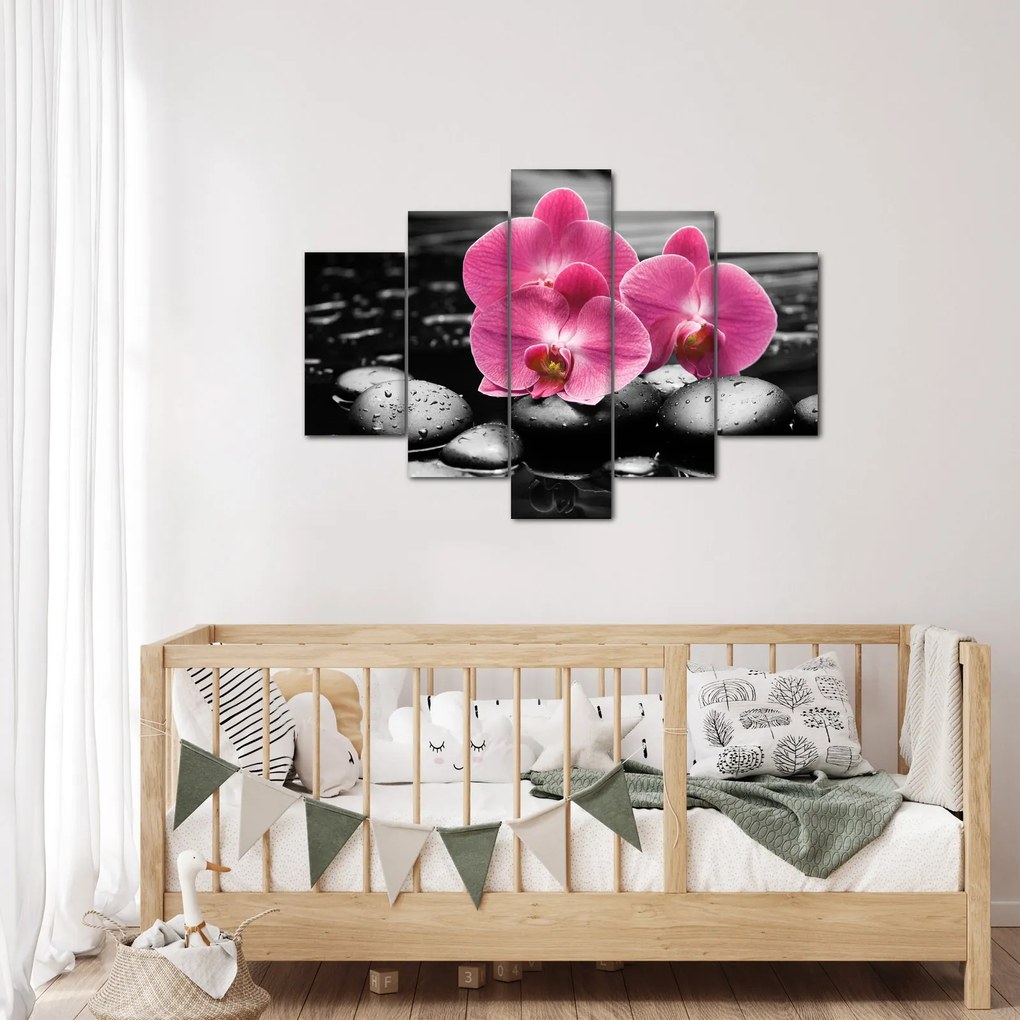 Tablou - Orhidee roz (150x105 cm)