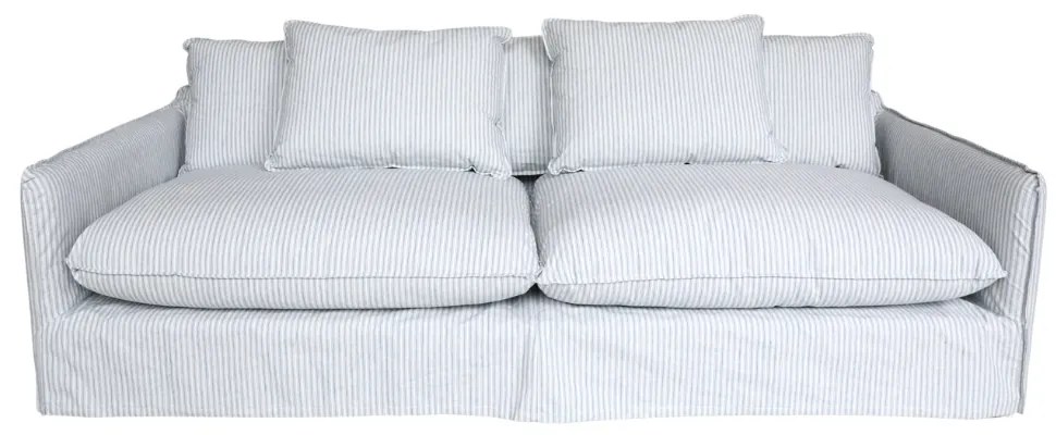 Canapea premium, 3 locuri, stofa, 5 perne decorative, Malo