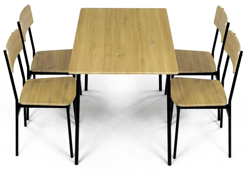 Set mobilier sufragerie Anasagasti 2 (stejar sălbatic) (pentru 4 persoane). 1120646