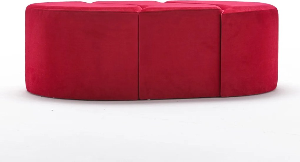 Taburet Alya Puf Red