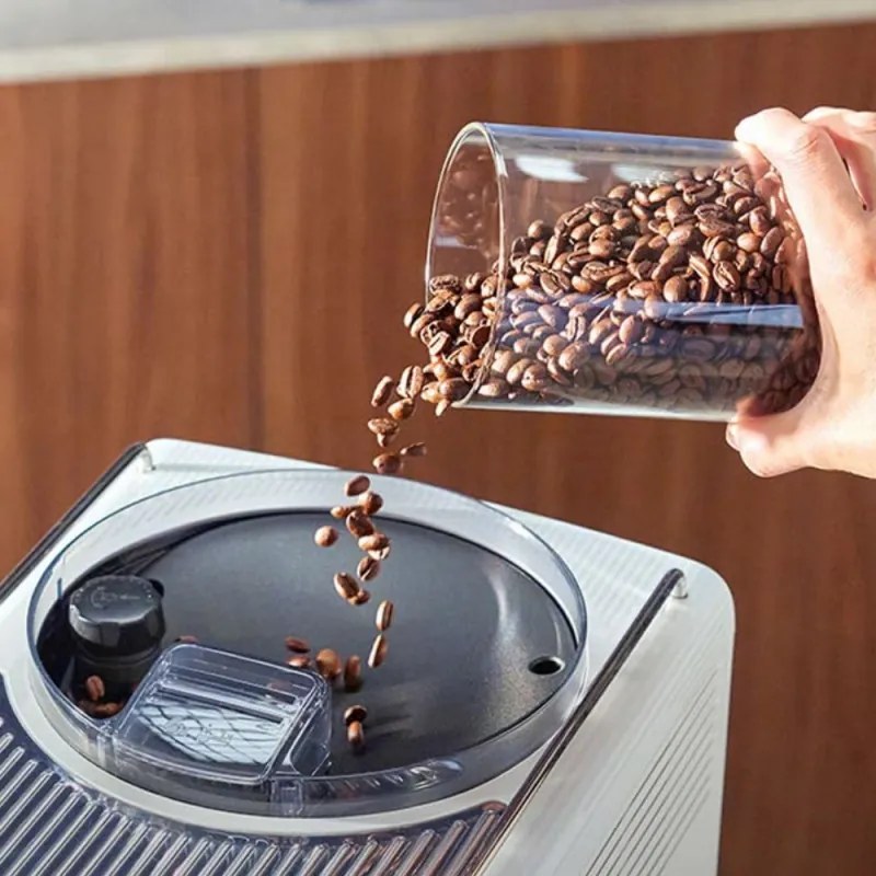 Espressor automat Philips Café Aromis 8000 EP8757/20, 1500 W, 15 bar, 1,5 l, 54 de bauturi, LatteGo Pro, SilentBrew, BrewExtract, Quiet Mark, Ecran tactil, HomeID, Gri