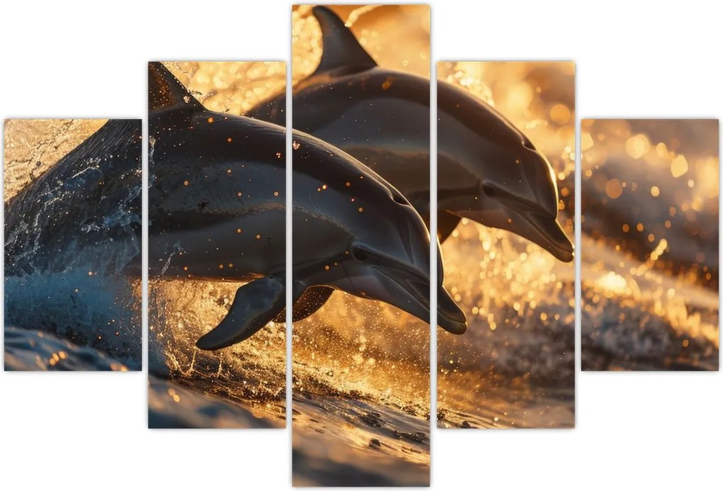 Tablou - Delfinii (150x105 cm)