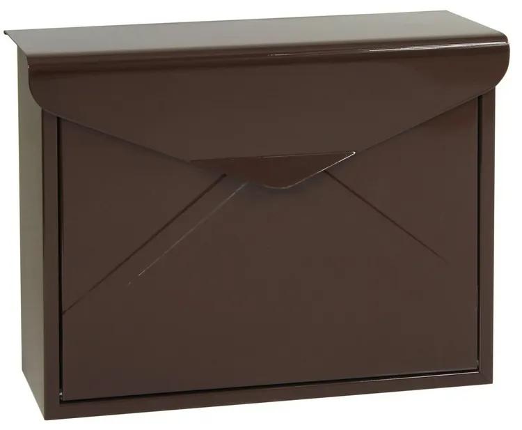 Cutie poştală din oţel BK.57.H, maro