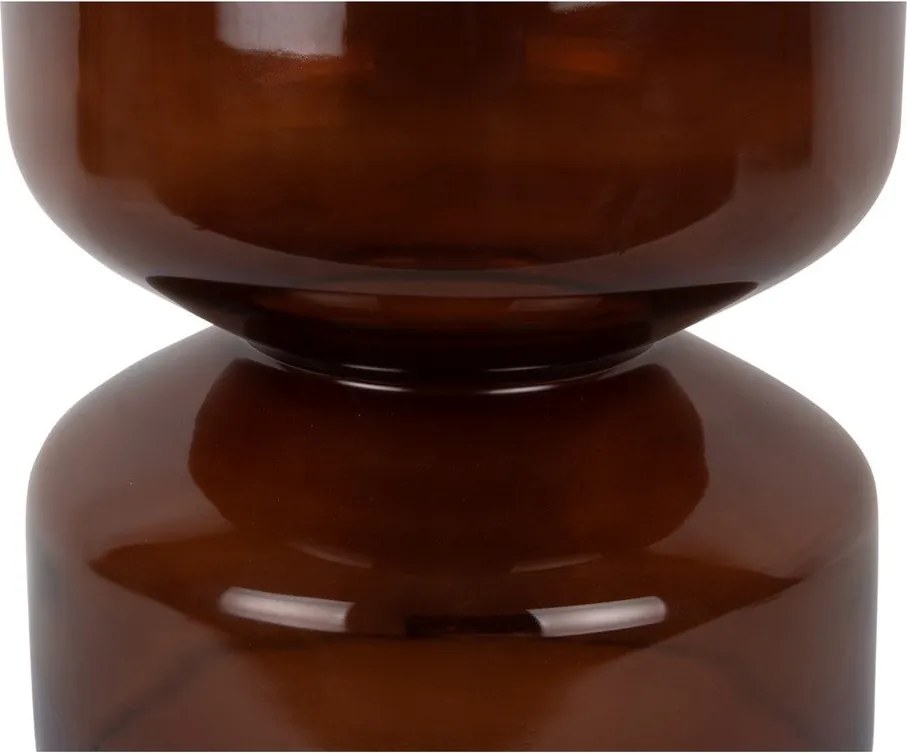 Măsuță auxiliară rotundă din sticlă ø 35 cm Doble – Leitmotiv