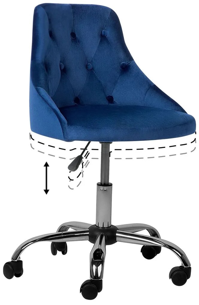 Scaun de birou Parras (cobalt). 1011227
