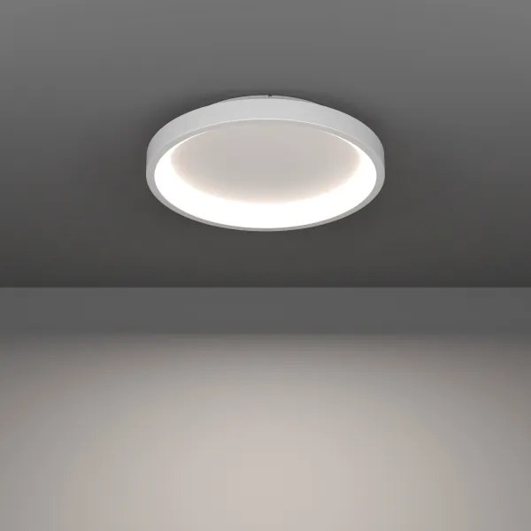 Eglo 901912 - Plafonieră LORETELLO-Z LED RGBW, reglabilă, 19,6W, 230V, Ø35 cm, alb