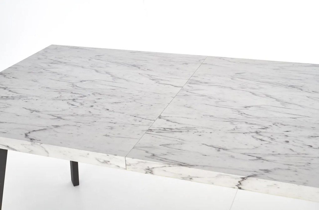 Masa extensibila MDF + metal Dallas - L 160-220 x l 90 x h 76 cm