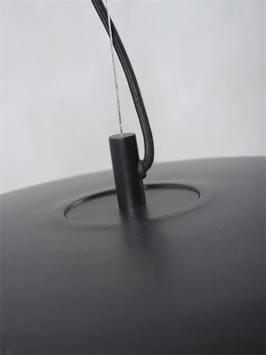 Lustra design nordic Marseille black, 48,5cm