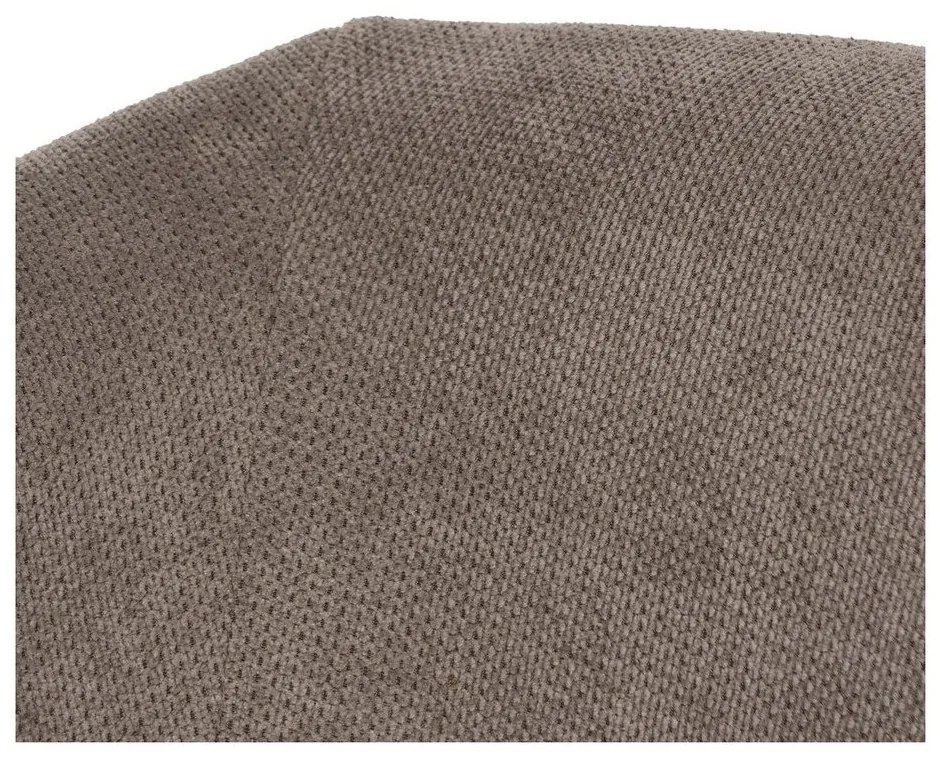 Fotoliu taupe cu tapițerie din chenille Classic – Ixia