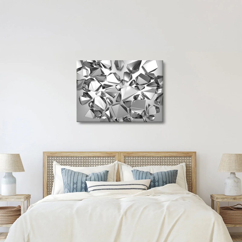 Tablou cu abstracție 3D (70x50 cm)
