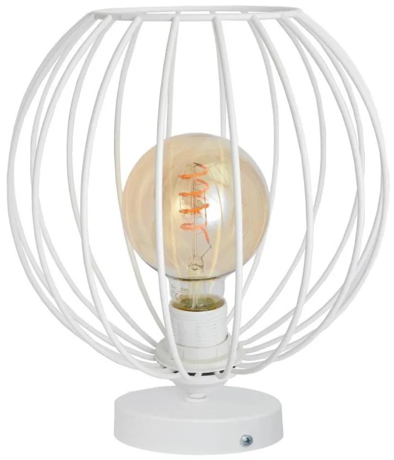 Lampă de masă MERCURE 1xE27/15W/230V albă