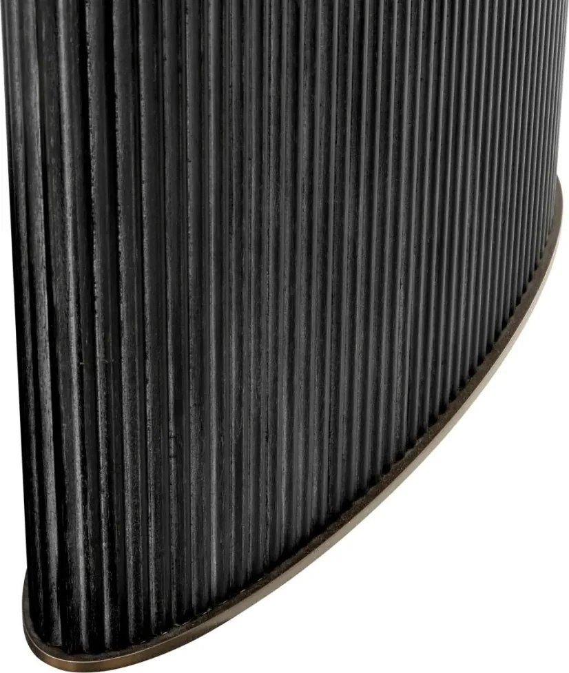 Masa Dining din Lemn, MDF furniruit, Gri Carbune, Winston 230x100cm