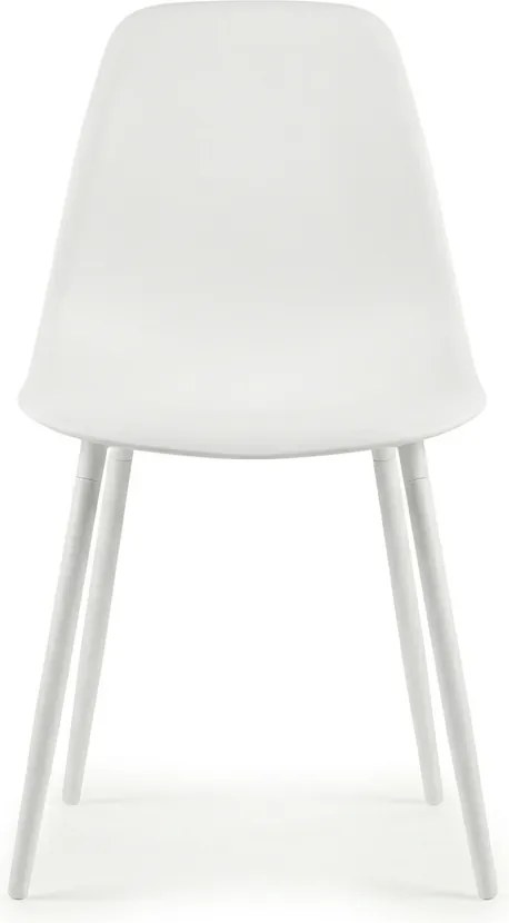 Scaun de masa OSAKA din plastic, alb