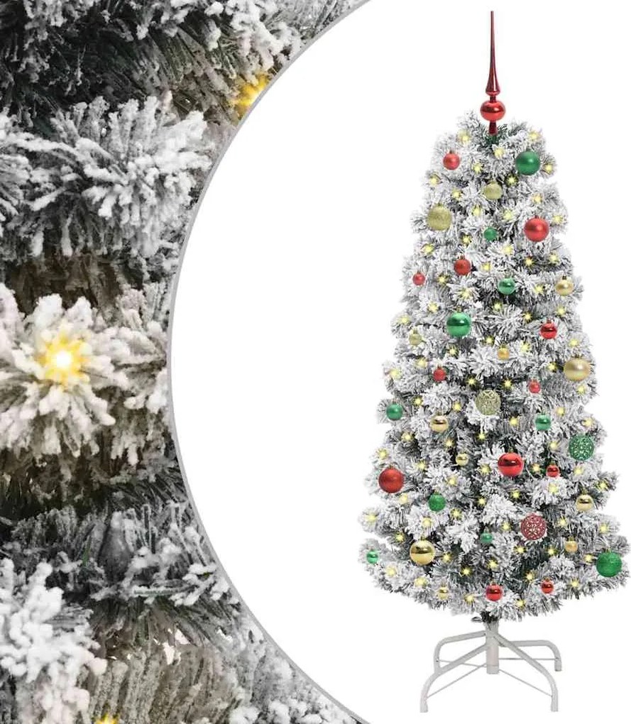 vidaXL Brad de Crăciun artificial cu ramuri articulare 150 cm