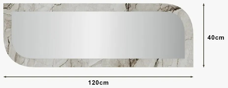 Oglinda Arni 40 x 120 cm