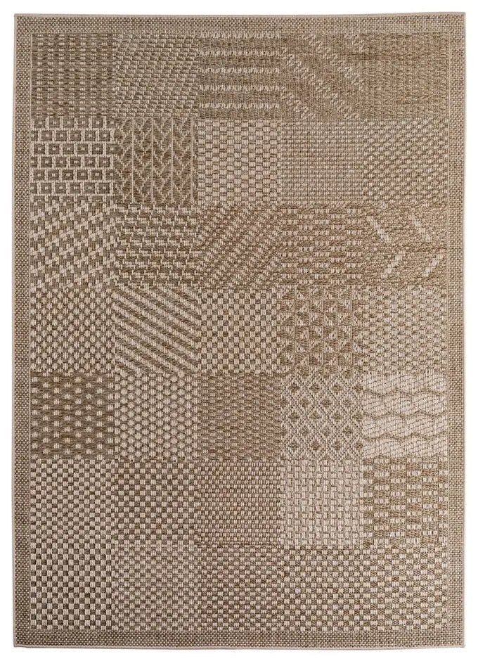 Covor pentru exterior și interior bej 80x150 cm Ibiza 1902 – Ayyildiz Carpets