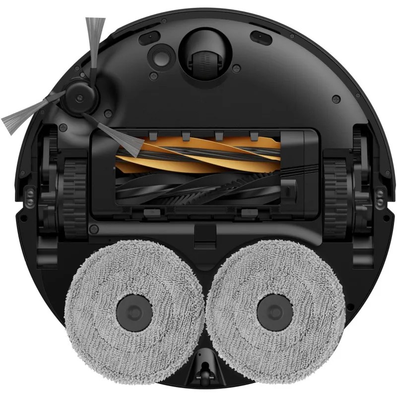 Aspirator robot Dreame X50 Ultra RLX85CE-6-BK, 20000 Pa, detectare AI a obstacolelor, navigare 360°, control vocal, sterilizare UV, negru/dorat