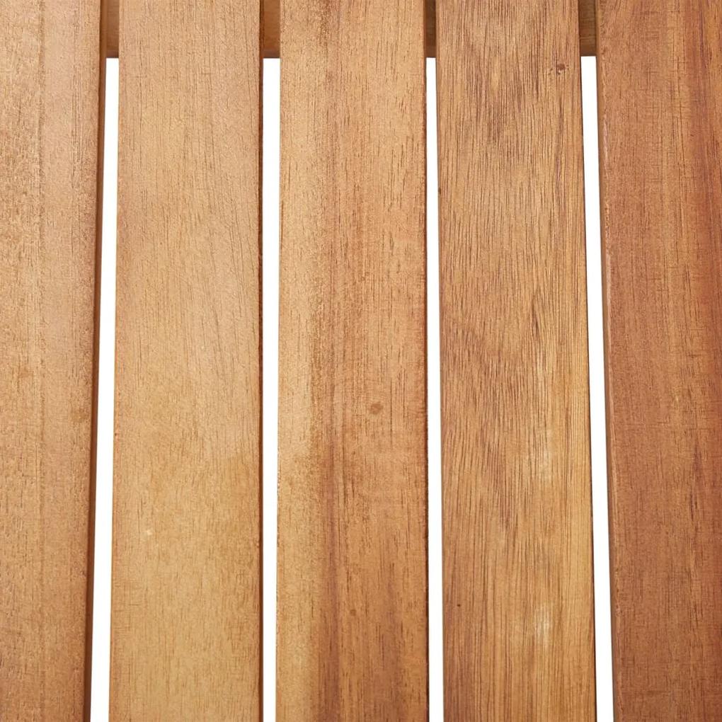 Masa de gradina,110 x 67 x 74 cm, lemn masiv acacia
