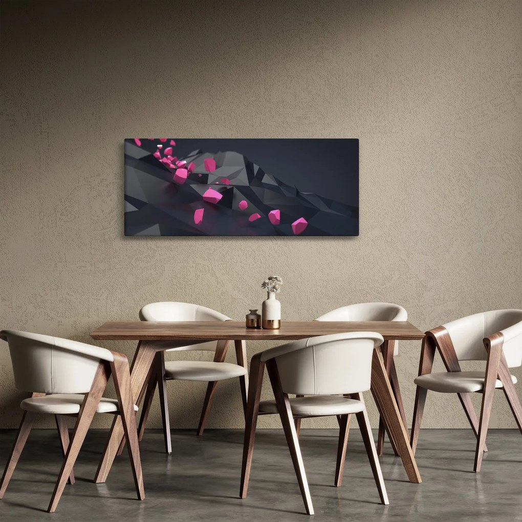 Tablou 3D abstracție (120x50 cm)