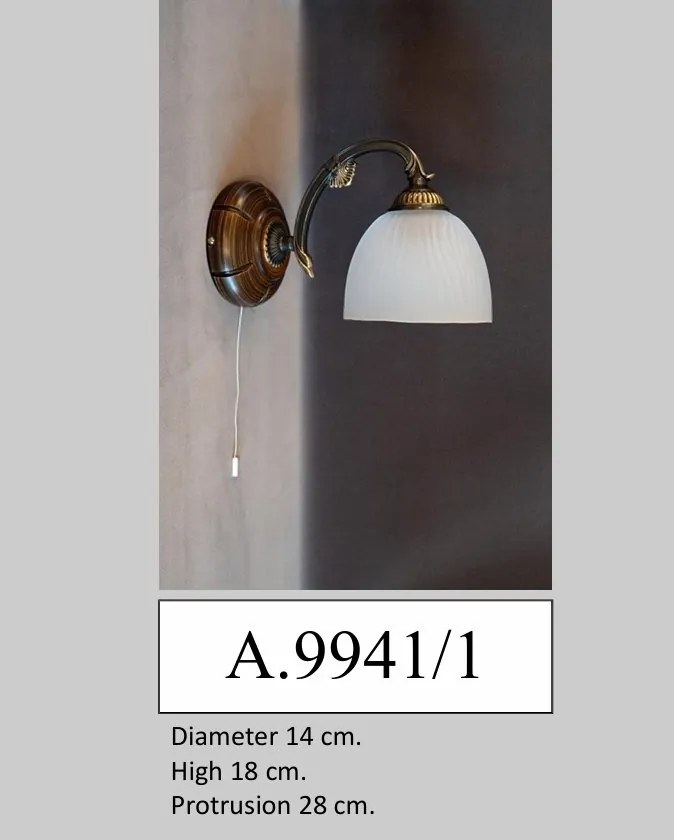 Aplica de perete design italian 9941