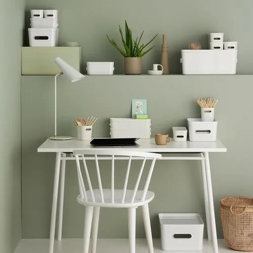 SmartStore Cutie de depozitare Compact Mini, 0,6l, albă