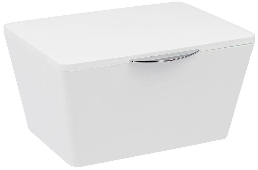 Cutie depozitare, Alb, 19x15.5x10 cm, Wenko