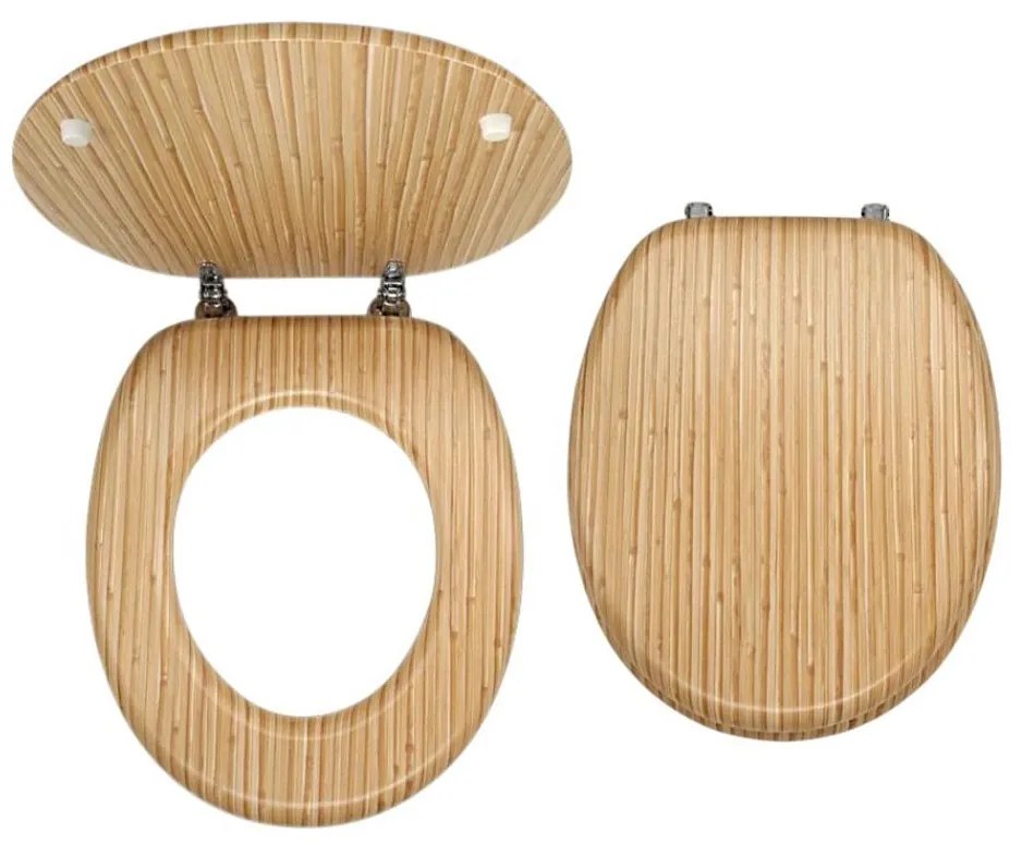 FERRO - Capac WC MDF/decor bambus