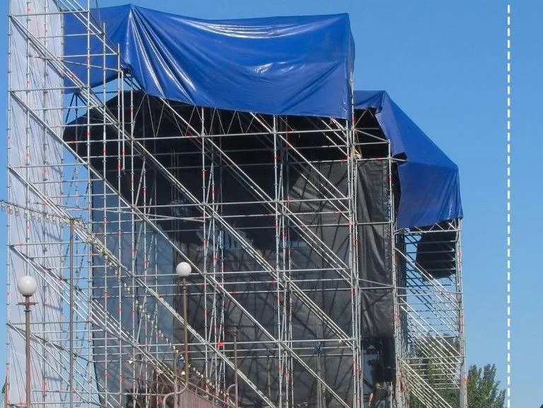 Prelată JAGO 650 g / m², ochi de aluminiu, albastru, 2 x 3 m