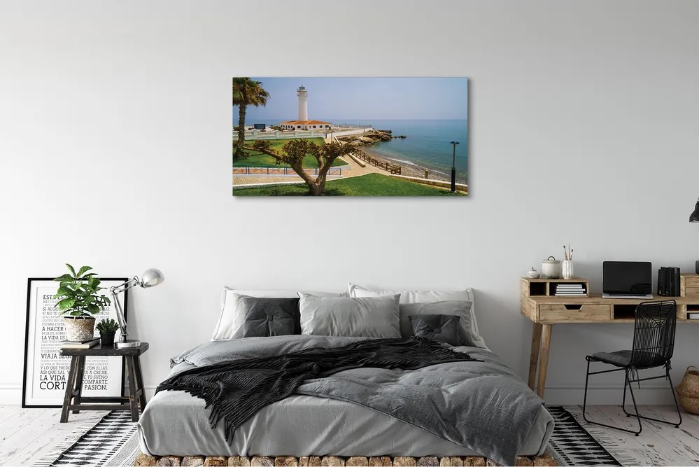 Tablouri canvas Spania Coast far