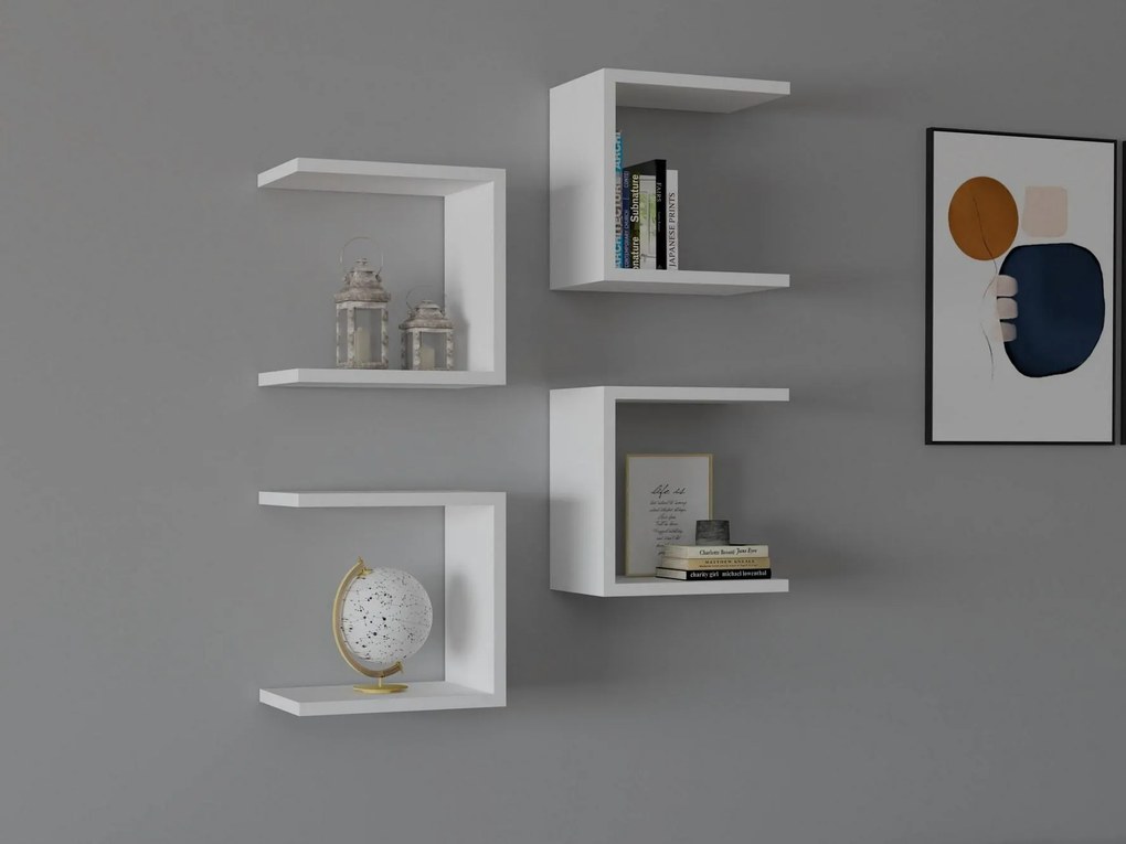 Set 4buc. rafturi Donete (alb) . 1095820