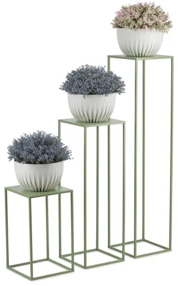 Suport de flori 40x24 cm verde închis