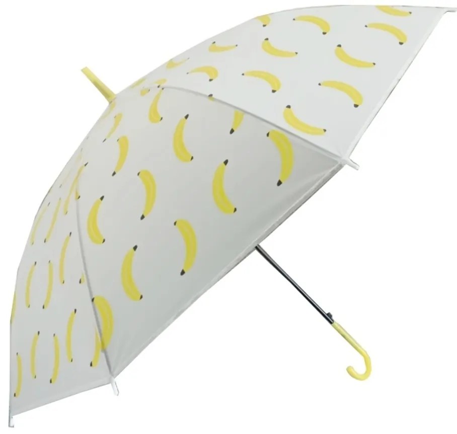 Tulimi Umbrelă cu băţ pentru copii Banană - galben